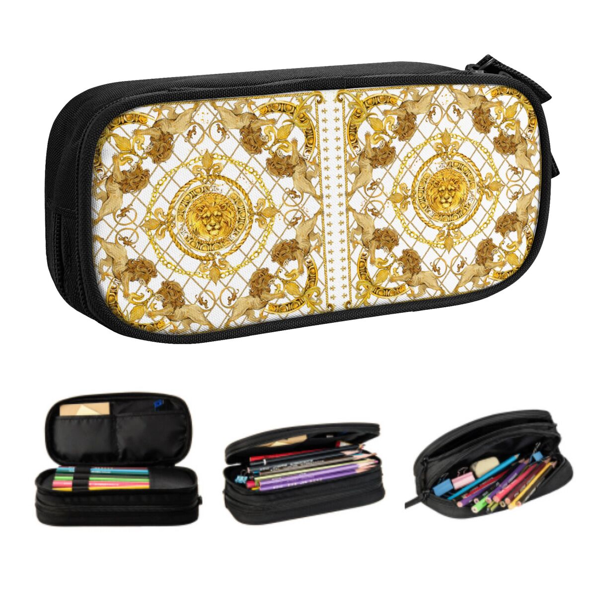 Lion Stationery & Office Supply(Kunshan)Co.Ltd - Özel Lüks Altın Aslan Avrupa Çiçek