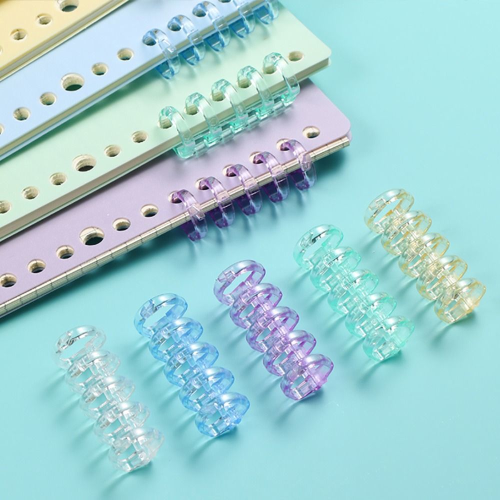 Binding Comb Plastic - 10 Adet Bağlama Halkaları, A4 A5