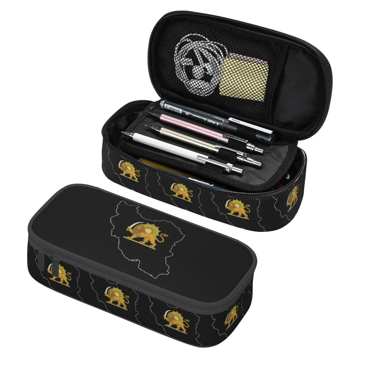 Lion Stationery & Office Supply(Kunshan)Co.Ltd - İran Siyah Farsça Aslan Kalem Kutuları