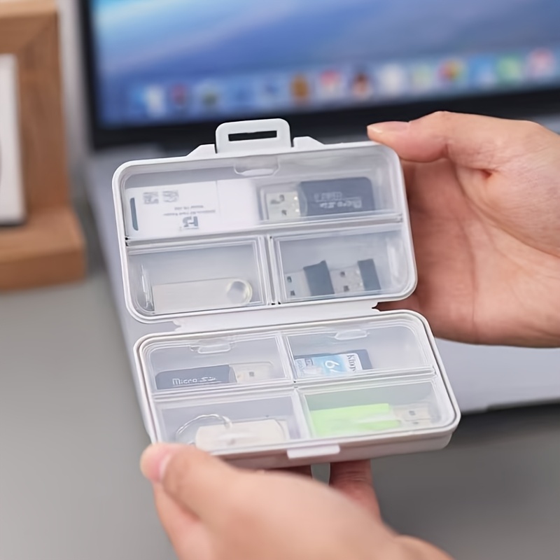 Stationery And Office Supply Stores - 1 adet bölmeli ve kapaklı USB