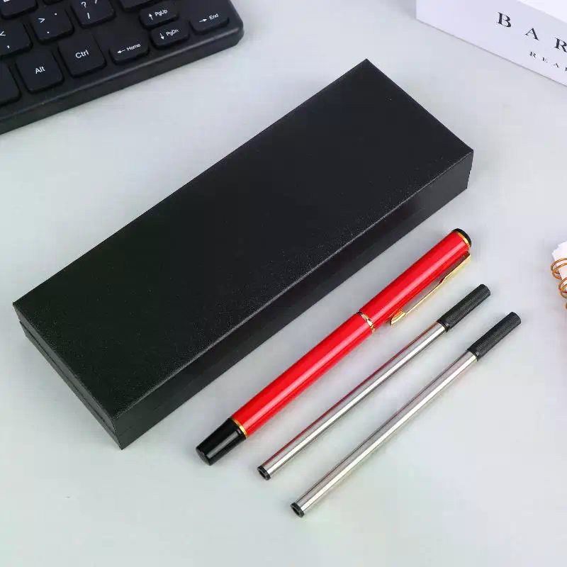 Office Stationery Supply Business - Hediye Kutusu Ambalajı Lüks Metal Tükenmez