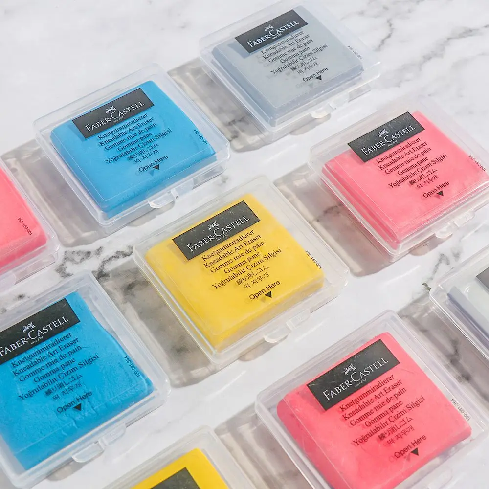 Rubber Eraser Kneaded - Hediye Kauçuk Plastik Silgi Renkli Yumuşak