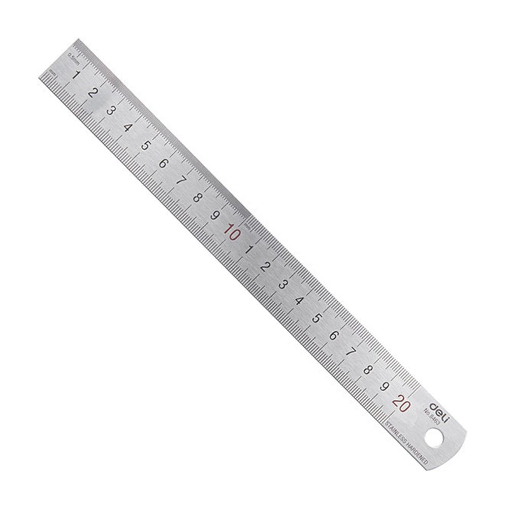 Deli 20cm paslanmaz çelik Meta - Stationery And Office Supply Stores incelemesi ve fiyatı