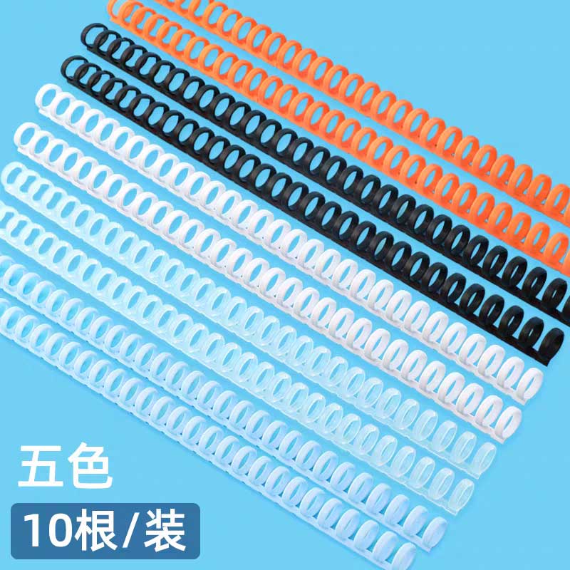 10 adet Renkli Plastik 30 Deli - Binding Comb Plastic incelemesi ve fiyatı
