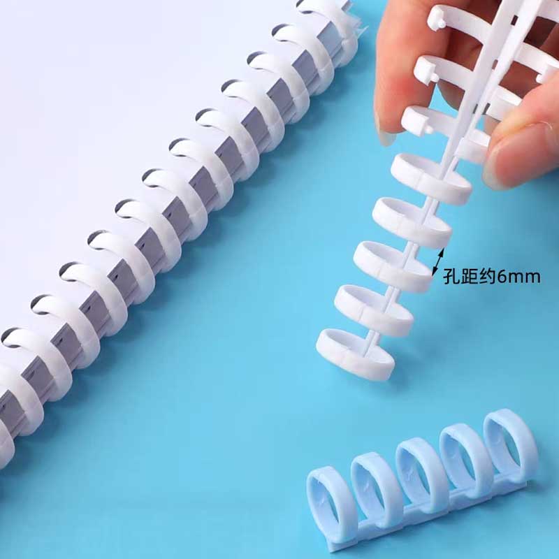10 adet Renkli Plastik 30 Deli - Binding Comb Plastic incelemesi ve fiyatı