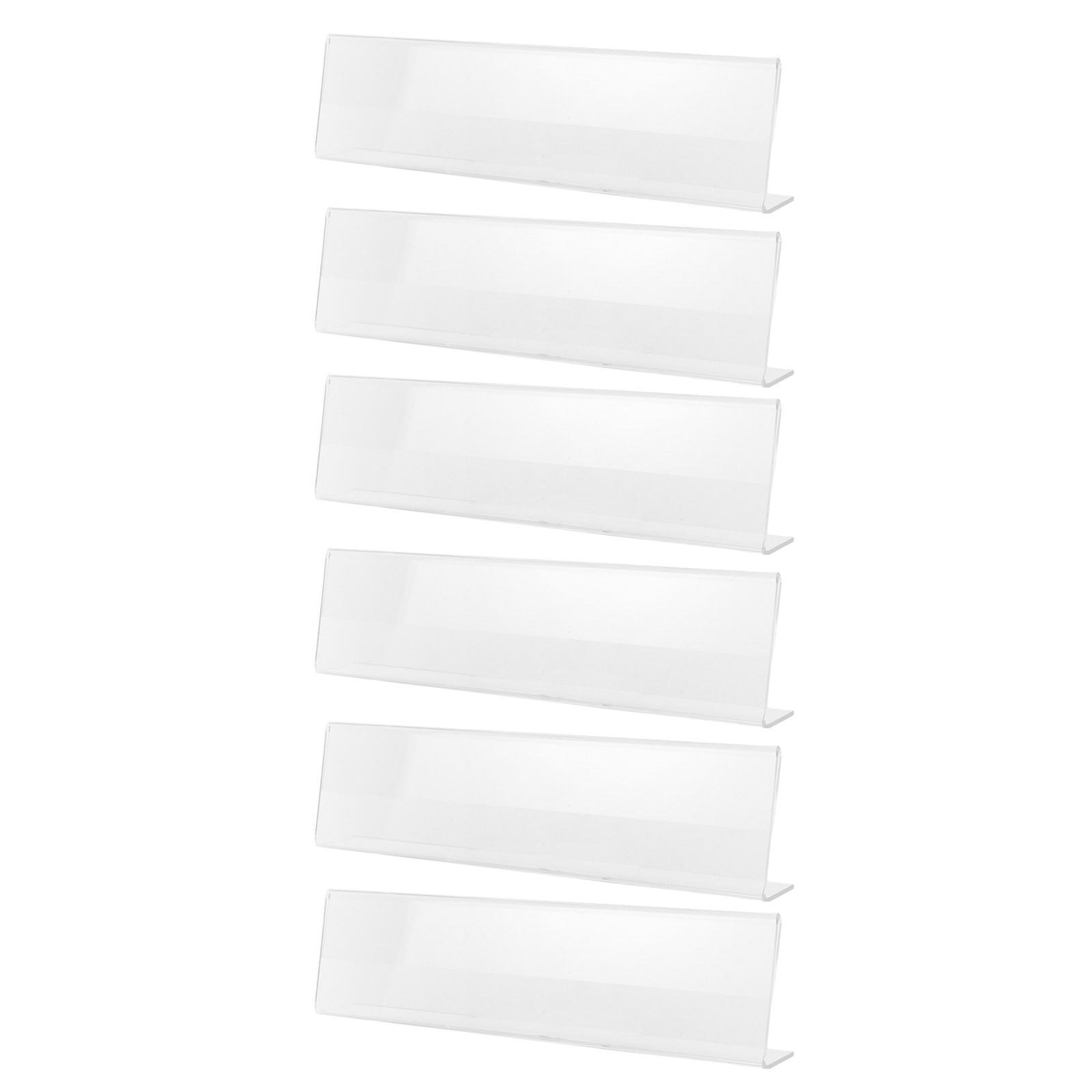 6 Adet Masa Üstü İsimlik, Şeff - Desk Name Plate incelemesi ve fiyatı
