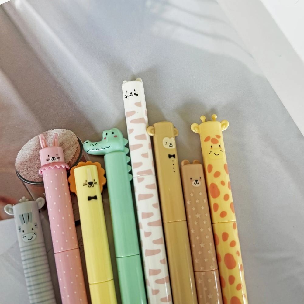 8 adet Kawaii Hayvan Kafası Ba - Lion Stationery & Office Supply(Kunshan)Co.Ltd incelemesi ve fiyatı