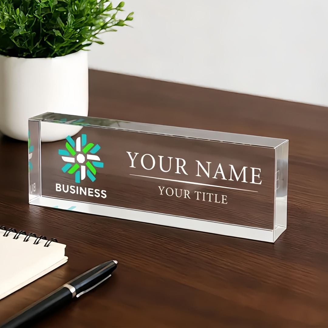 2D Düz Kişiselleştirilmiş Akri - Desk Name Plate incelemesi ve fiyatı