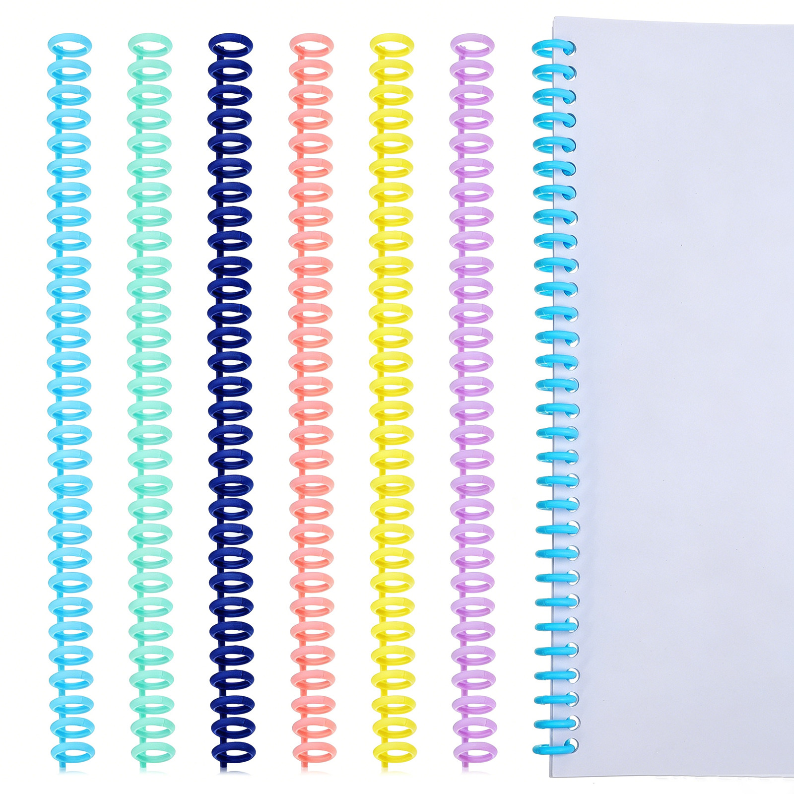 12 Adet Esnek Plastik Ciltleme - Binding Comb Plastic incelemesi ve fiyatı